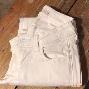 Ladies white jeans